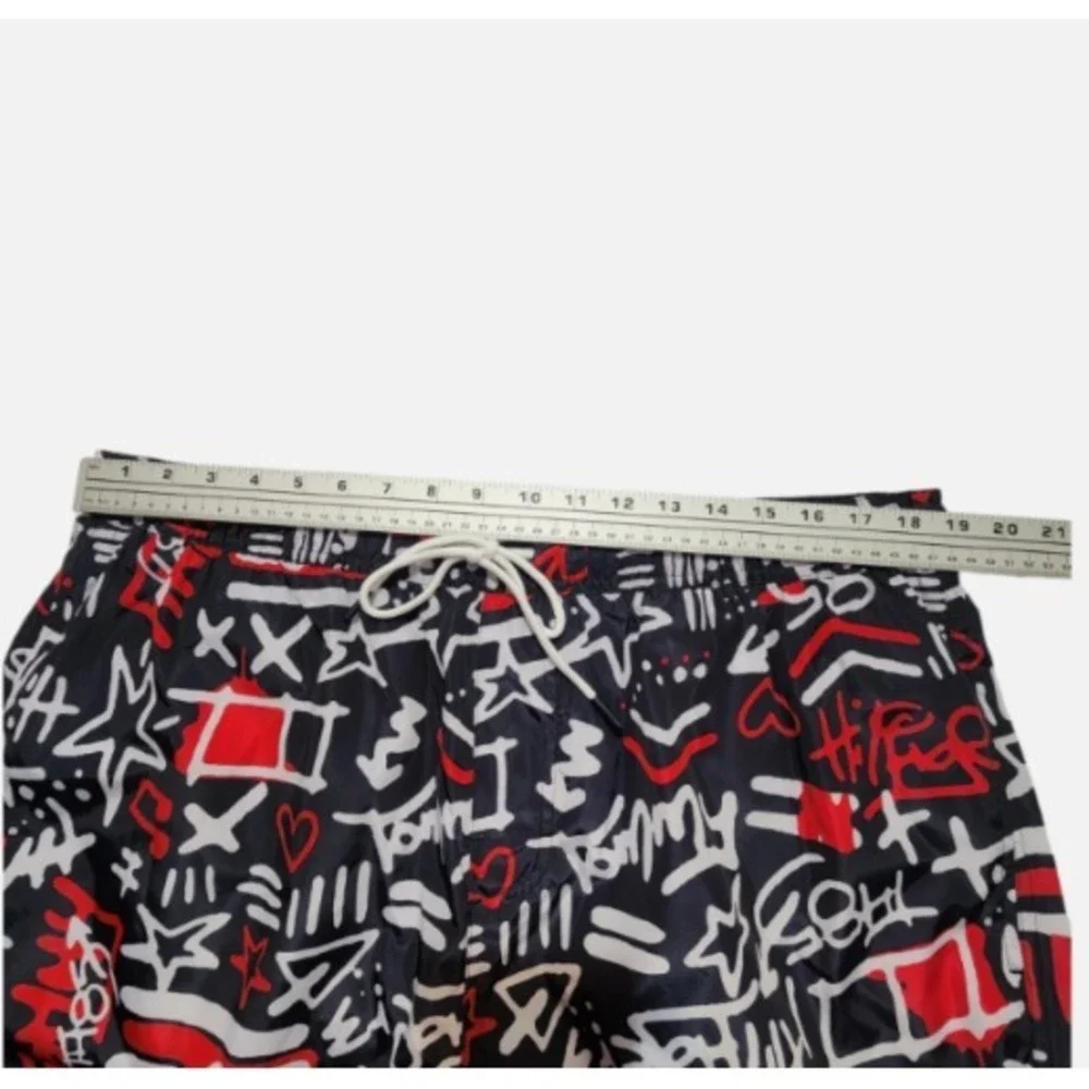 Tommy Hilfiger Men's Swim Trunks Lined Drawstring Pockets Size XXL